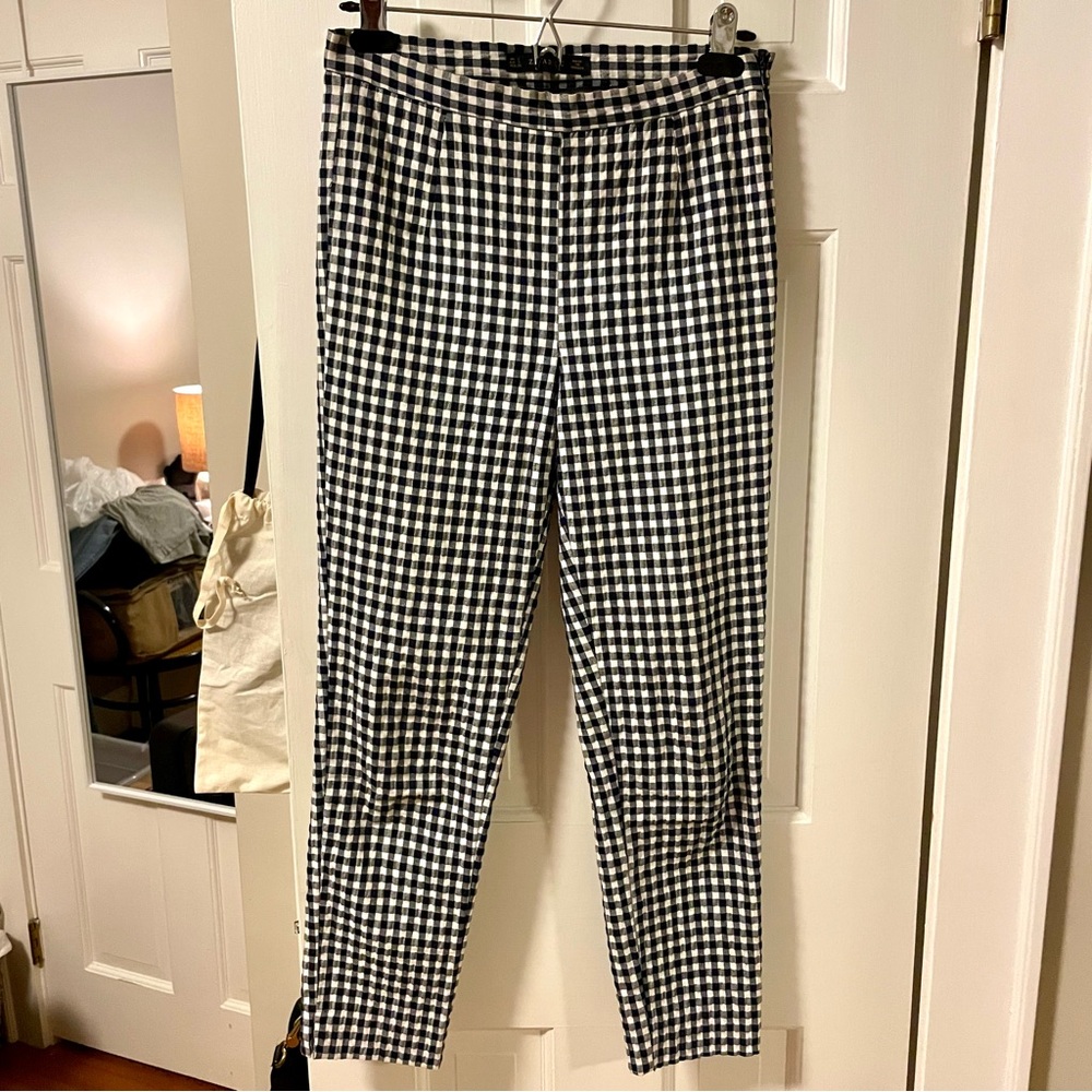 Zara Gingham Pants